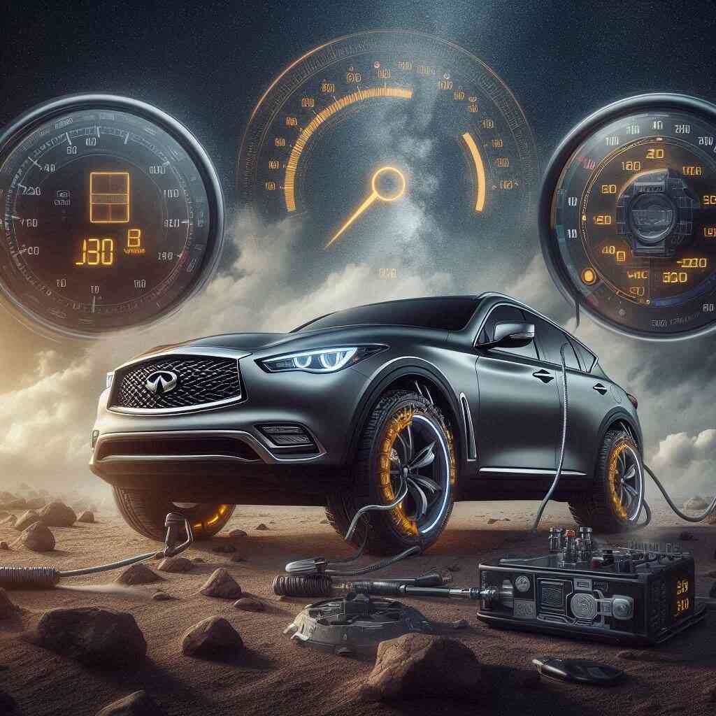 Infiniti QX70 Lastik Hava Basıncı