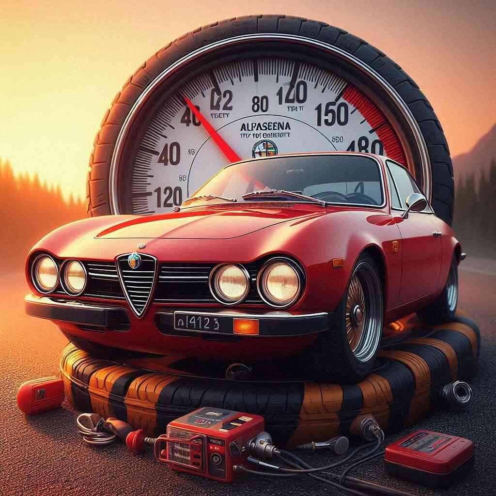 Alfa Romeo GTV Coupe lastik hava basıncı