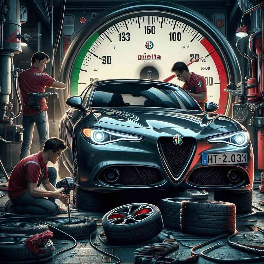 Alfa Romeo Giulietta lastik basinci