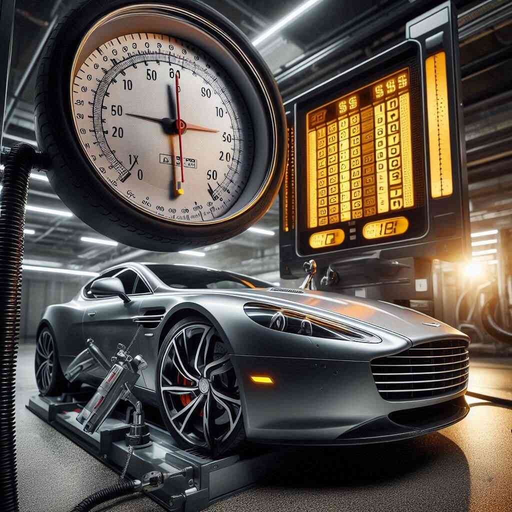 Aston Martin Rapide S lastik basinci