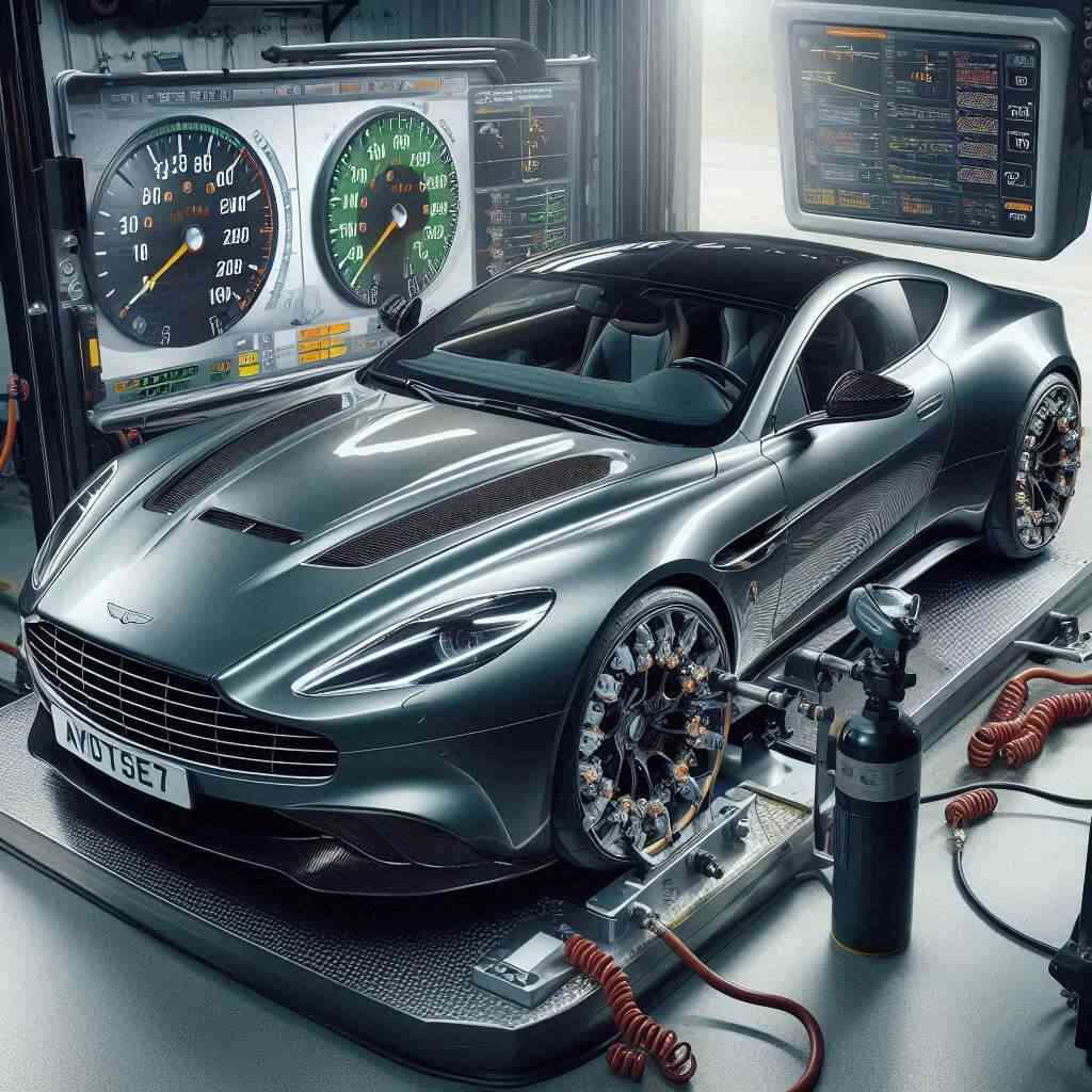 Aston Martin Vanquish lastik basinci