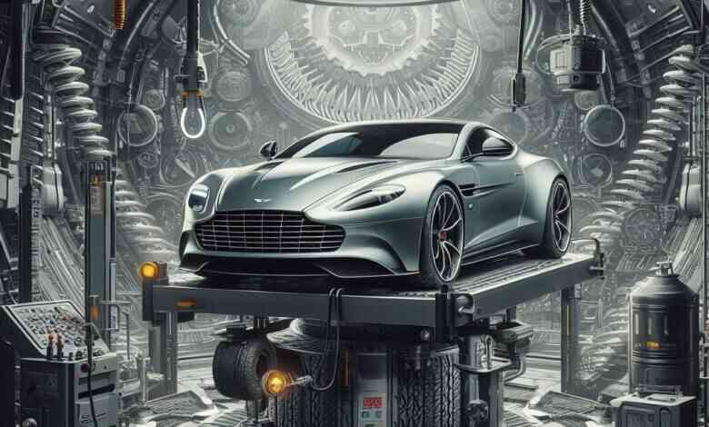 Aston Martin Vanquish lastik hava basıncı