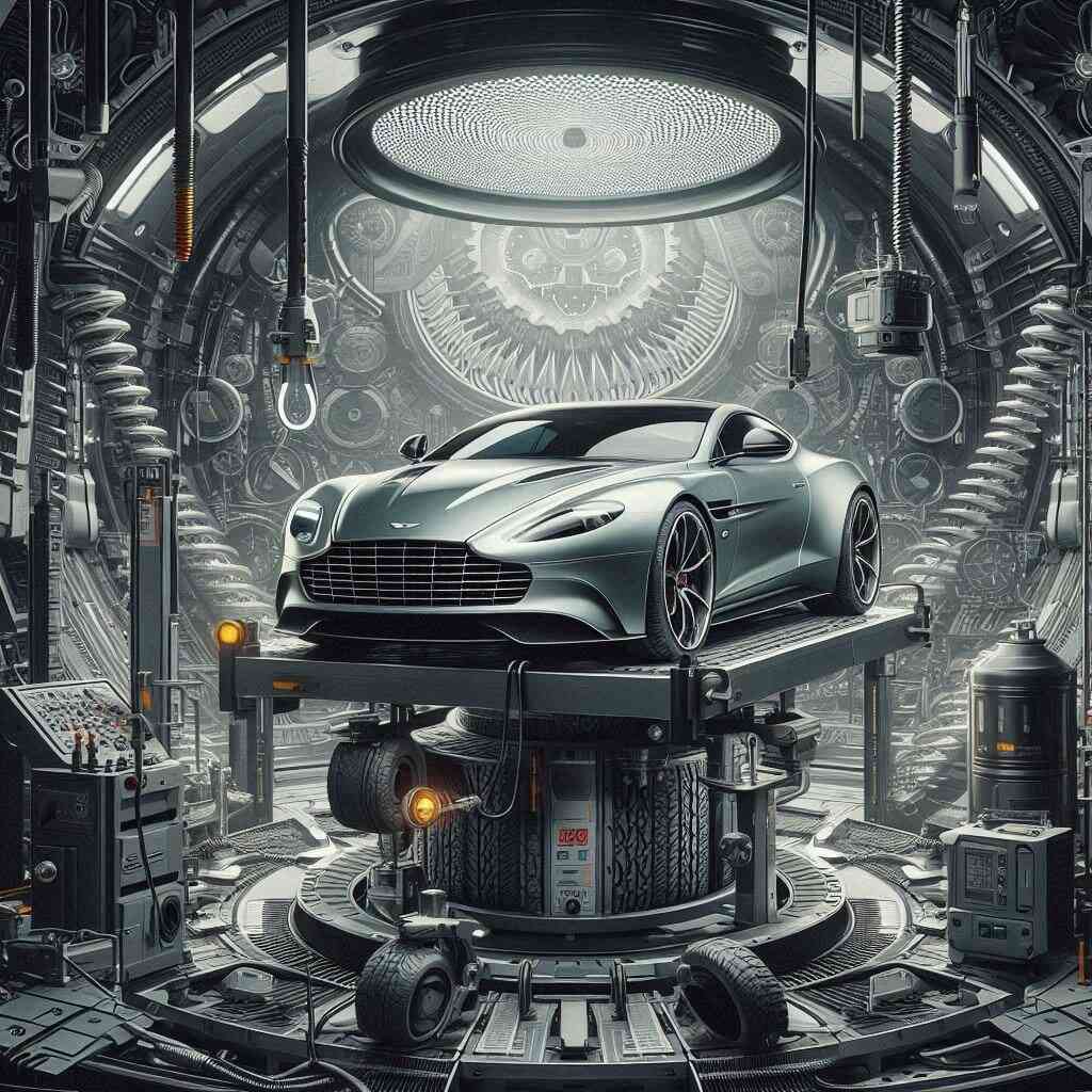 Aston Martin Vanquish lastik hava basıncı