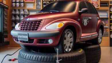 Chrysler PT Cruiser lastik hava basıncı