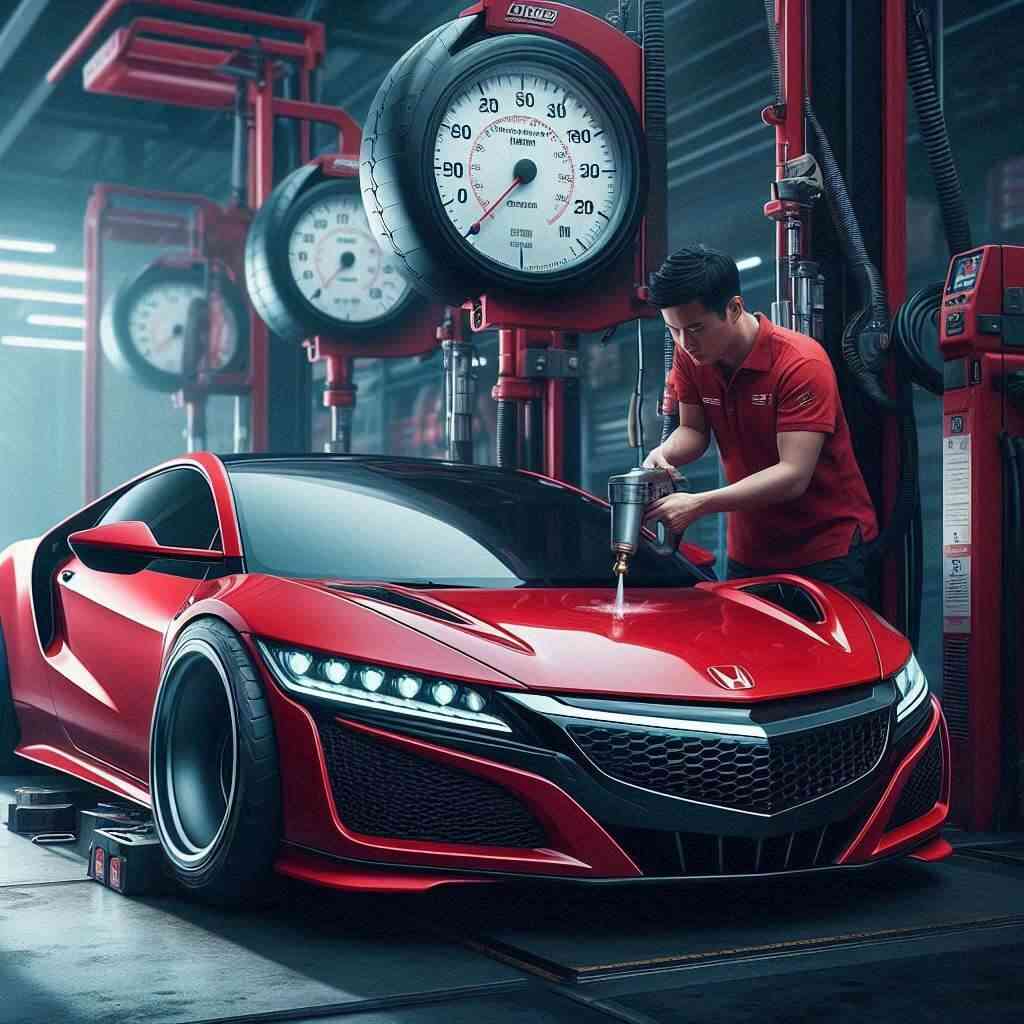 Honda NSX Coupe lastik hava basıncı