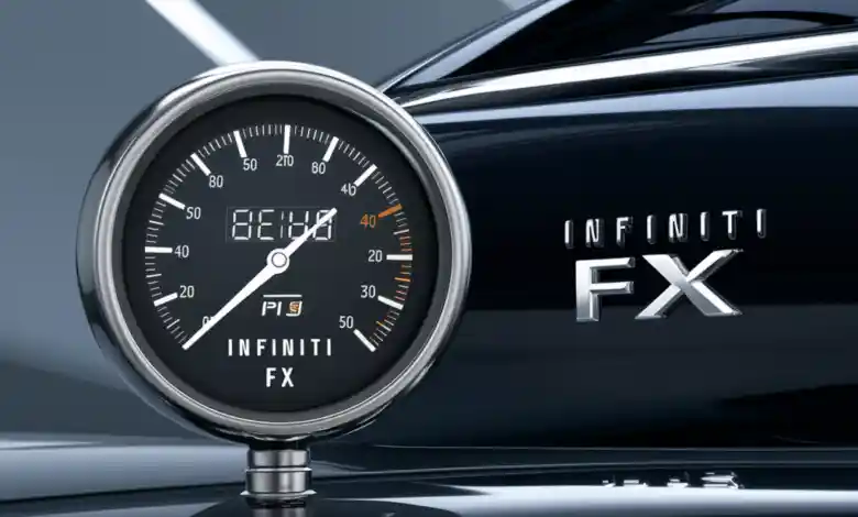 Infiniti FX lastik hava basıncı