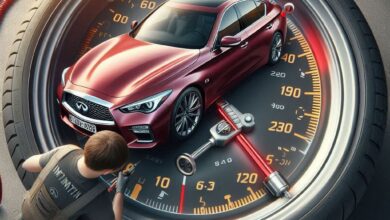 Infiniti Q50 lastik basıncı