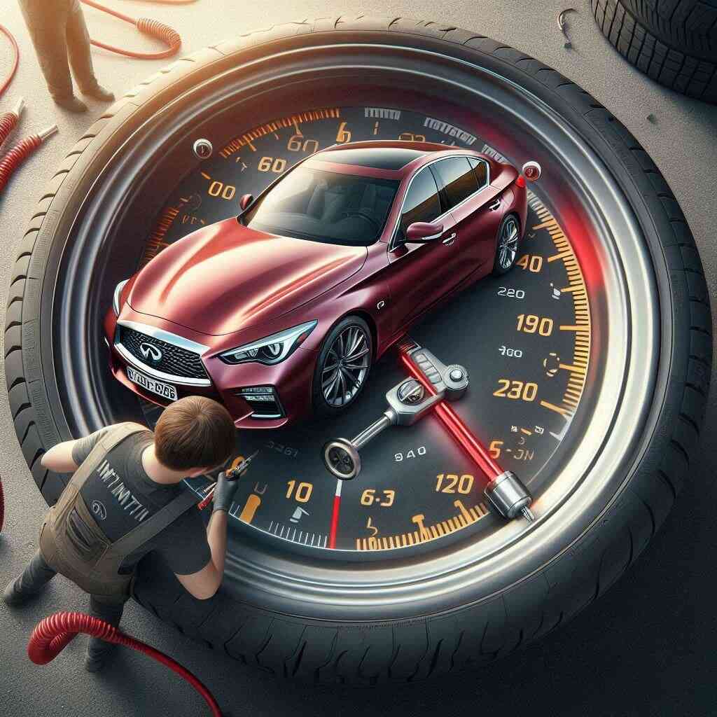 Infiniti Q50 lastik basıncı