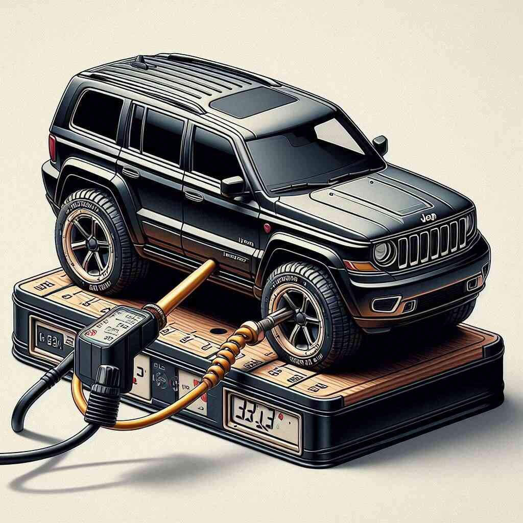 Jeep Commander lastik hava basıncı