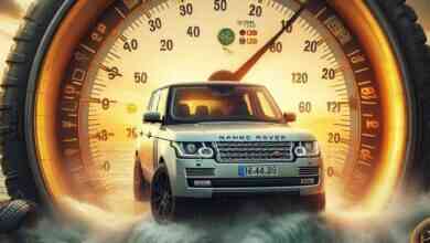 Land Rover Range Rover lastik basıncı