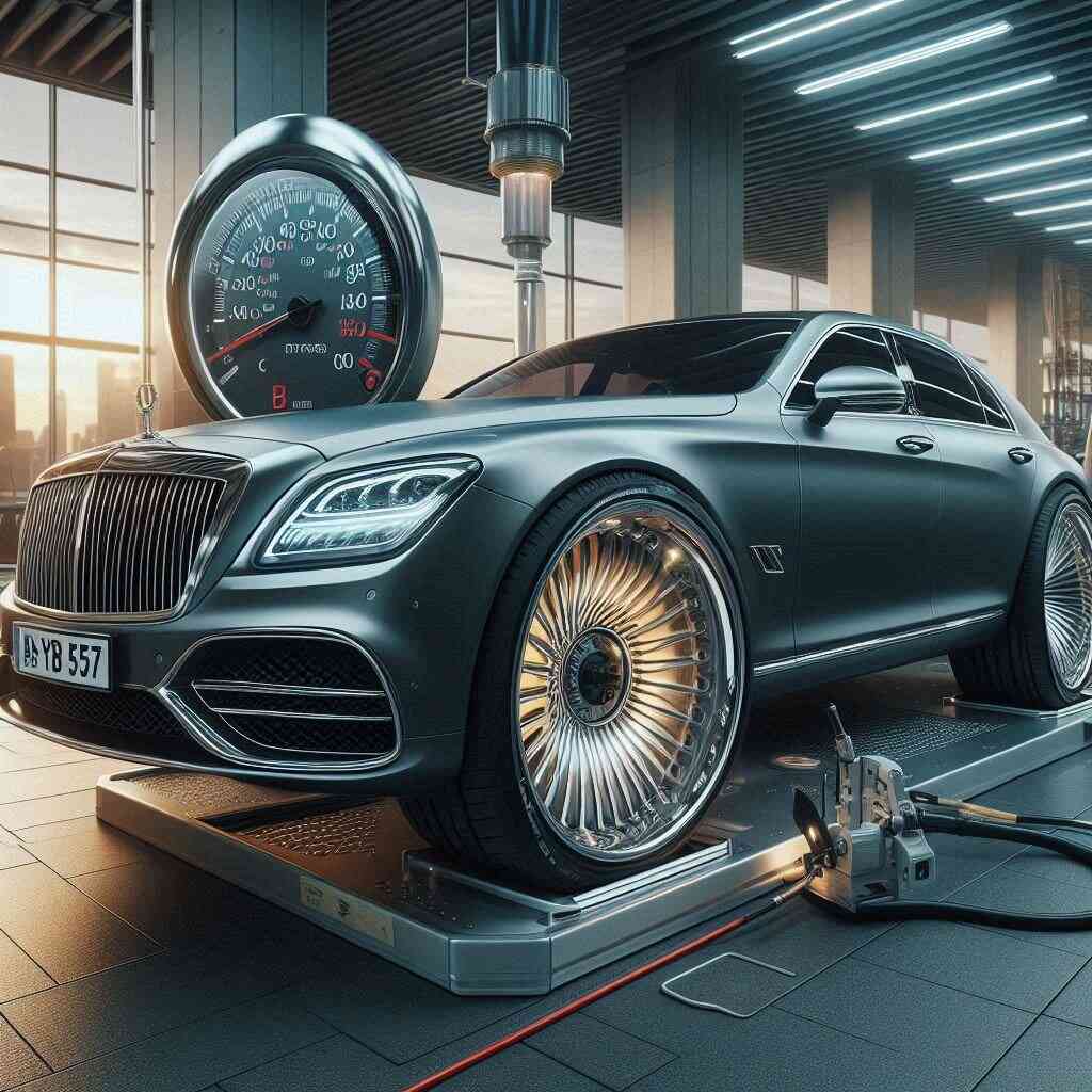 Maybach 57 S lastik hava basıncı