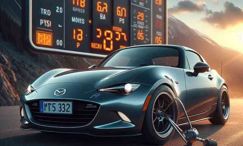 Mazda MX 5 lastik hava basıncı