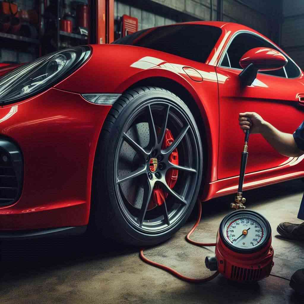 Porsche Cayman S Lastik Basıncı