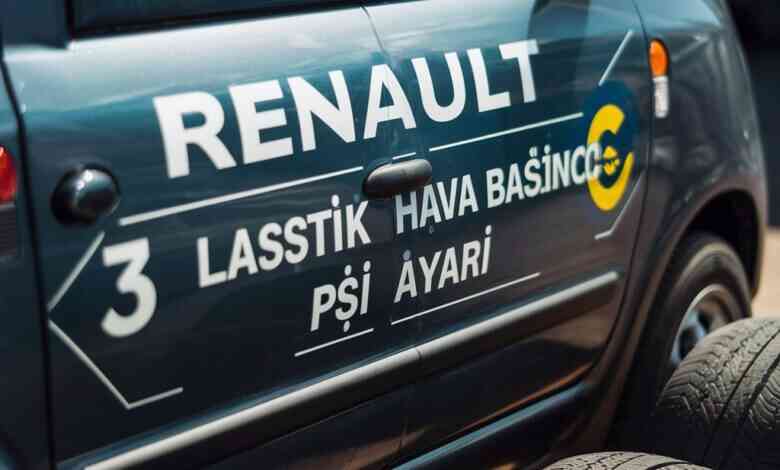 Renault Twingo 3 lastik hava basıncı