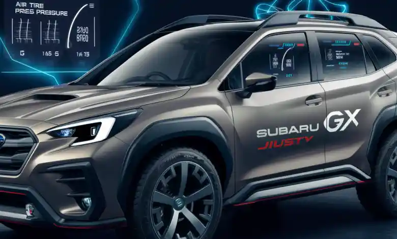 Subaru G3X Justy lastik basıncı