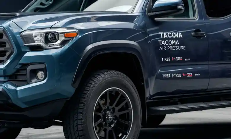 Toyota Tacoma lastik basıncı