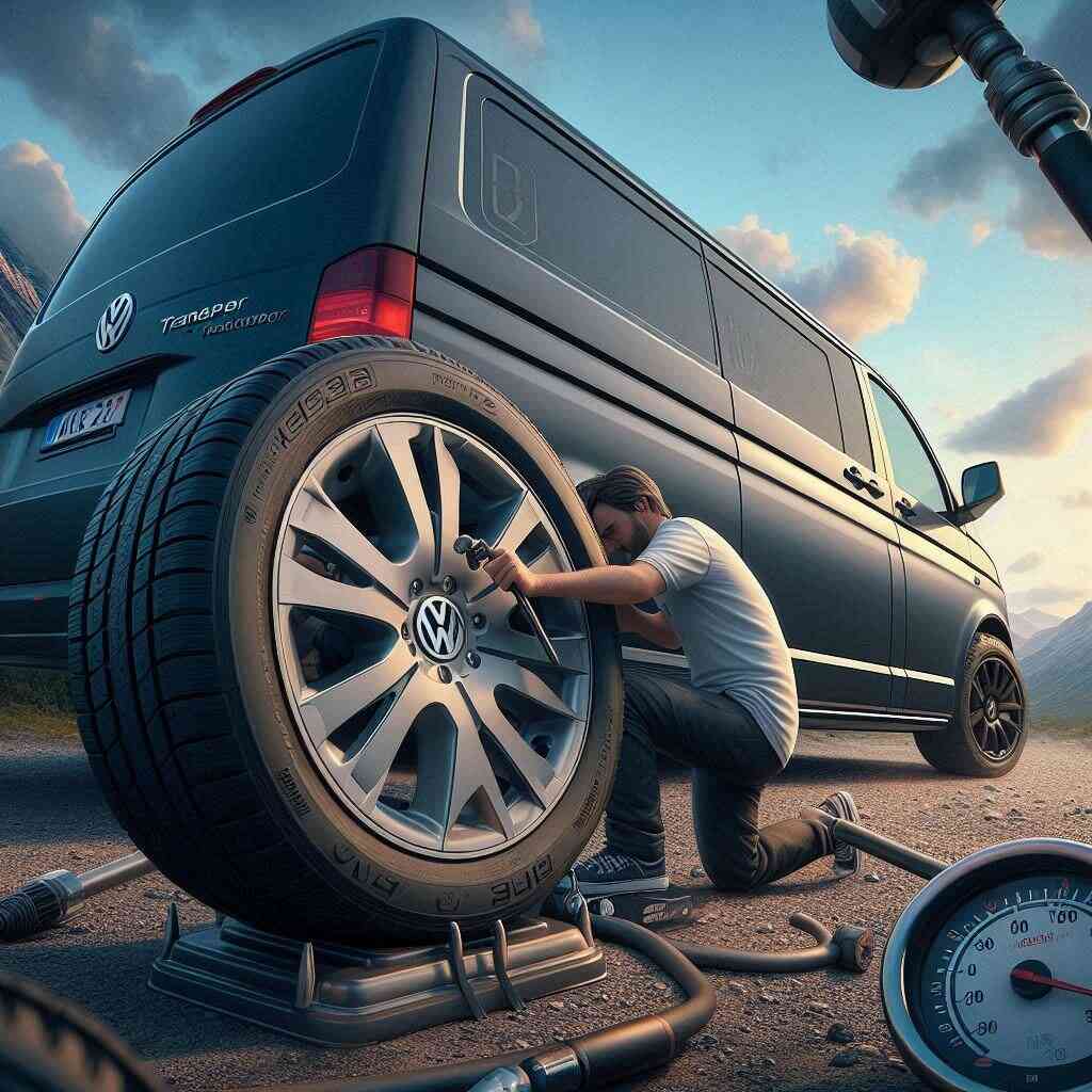 Volkswagen Transporter T6 lastik hava basıncı