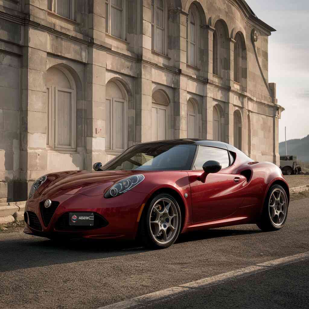 Alfa Romeo 8 C Competizione lastik basıncı