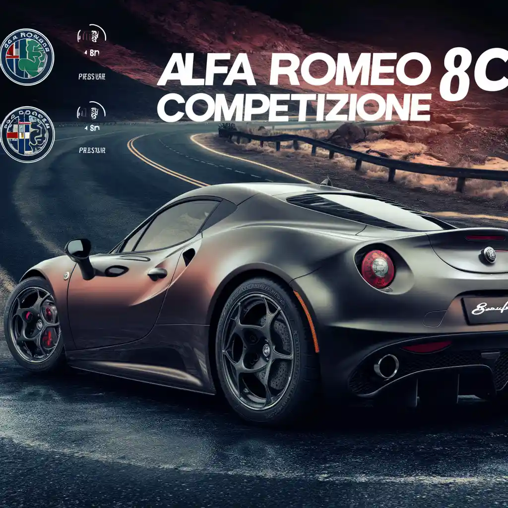 Alfa Romeo 8 C Competizione lastik hava basıncı