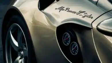 Alfa Romeo 8 C Spider lastik basıncı