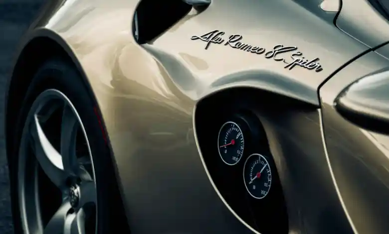 Alfa Romeo 8 C Spider lastik basıncı