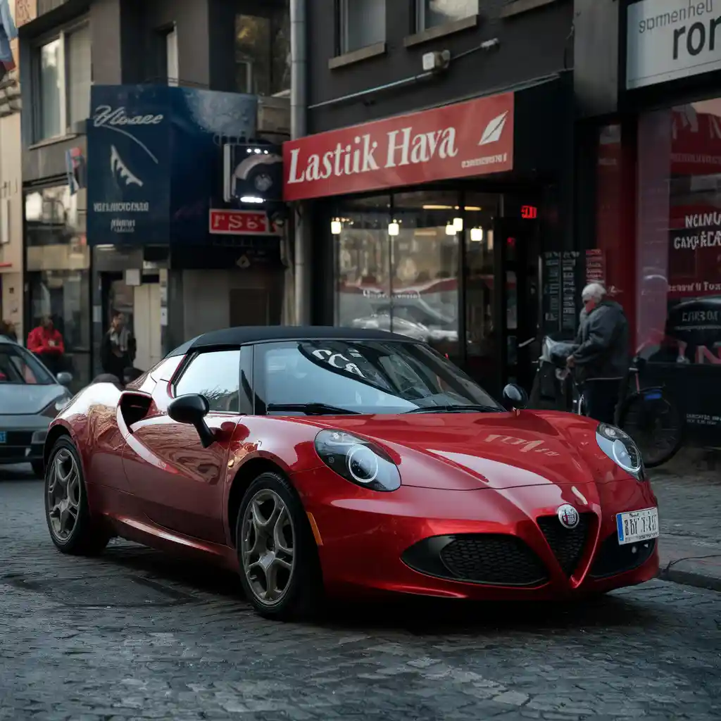 Alfa Romeo 8 C Spider lastik hava basıncı