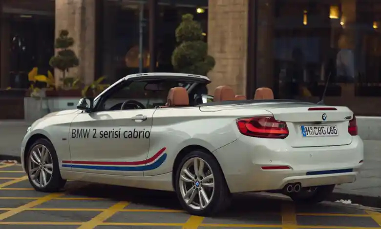 BMW 2 Serisi Cabrio lastik hava basıncı