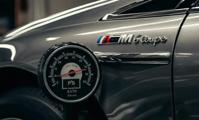 Bmw M6 Coupe lastik basıncı