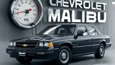 Chevrolet Malibu lastik hava basıncı