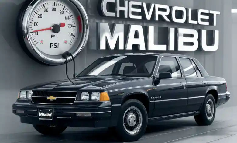 Chevrolet Malibu lastik hava basıncı