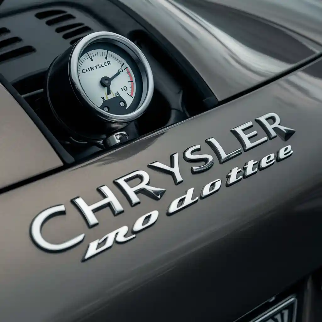 Chrysler Crossfire Roadster lastik basıncı