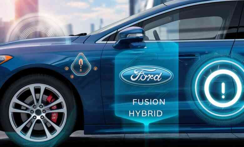 Ford Fusion Hybrid lastik hava basıncı