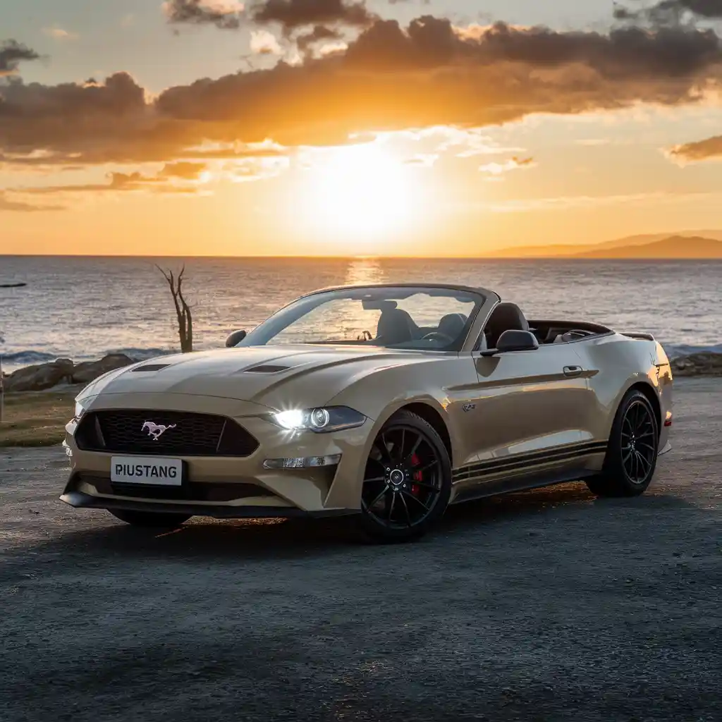 Ford Mustang GT Convertible lastik basıncı