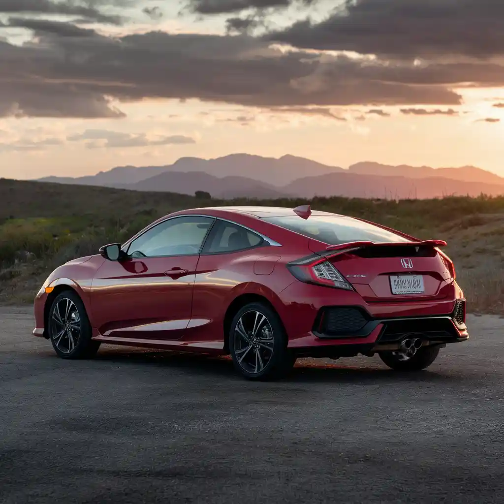 Honda Civic Coupe lastik basıncı