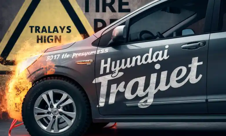 Hyundai Trajet lastik hava basıncı