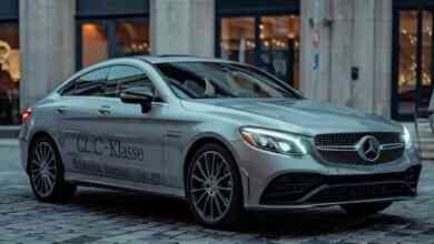 Mercedes Benz CLC Klasse Sport Coupe lastik hava basıncı