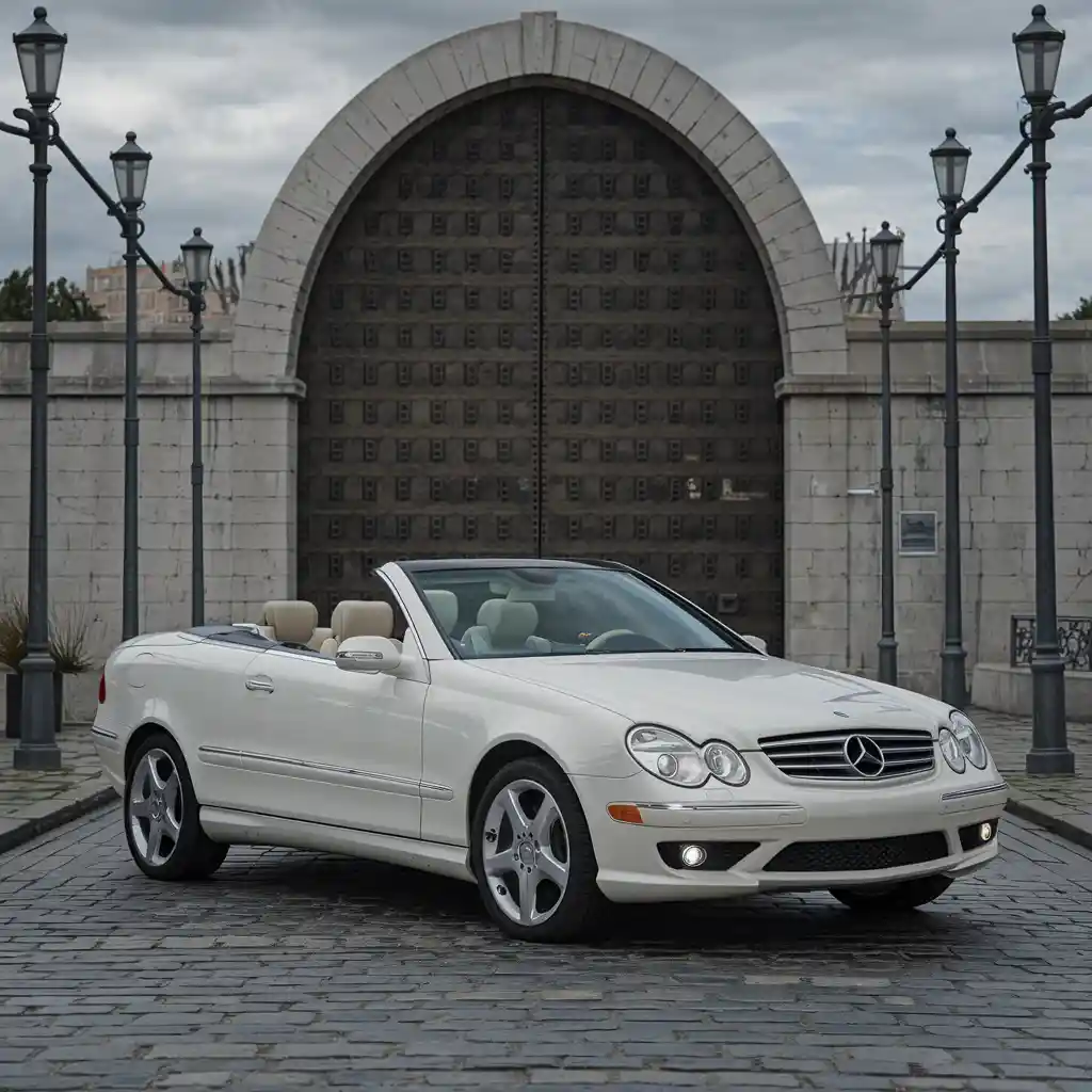 Mercedes Benz CLK Cabrio lastik basıncı