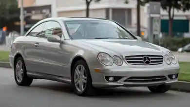 Mercedes Benz CLK Coupe lastik basıncı