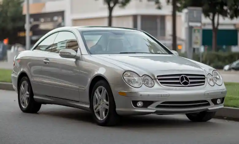 Mercedes Benz CLK Coupe lastik basıncı