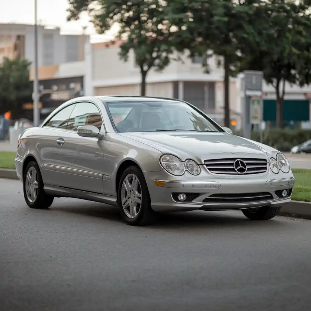 Mercedes Benz CLK Coupe lastik basıncı