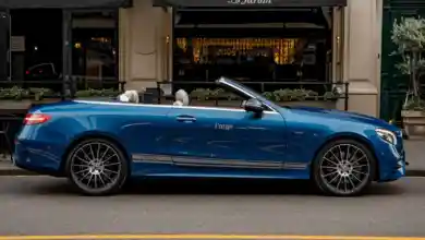 Mercedes Benz E Klasse Convertible lastik hava basıncı