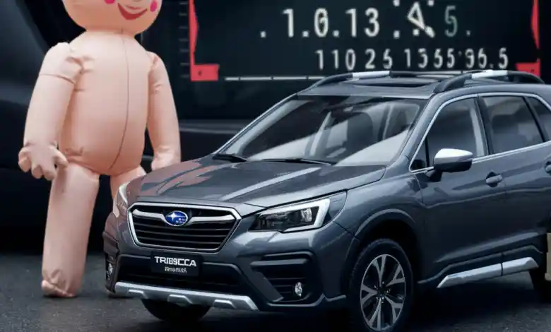 Subaru B9 Tribeca lastik basıncı