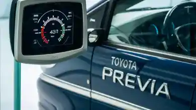 Toyota Previa lastik basıcı