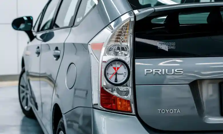 Toyota Prius lastik basıcı