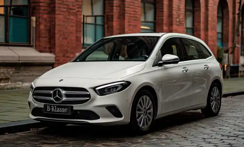 Mercedes Benz B Klasse lastik hava basıncı