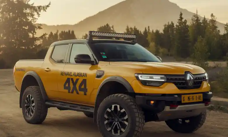 Renault Alaskan 4x4 lastik hava basıncı