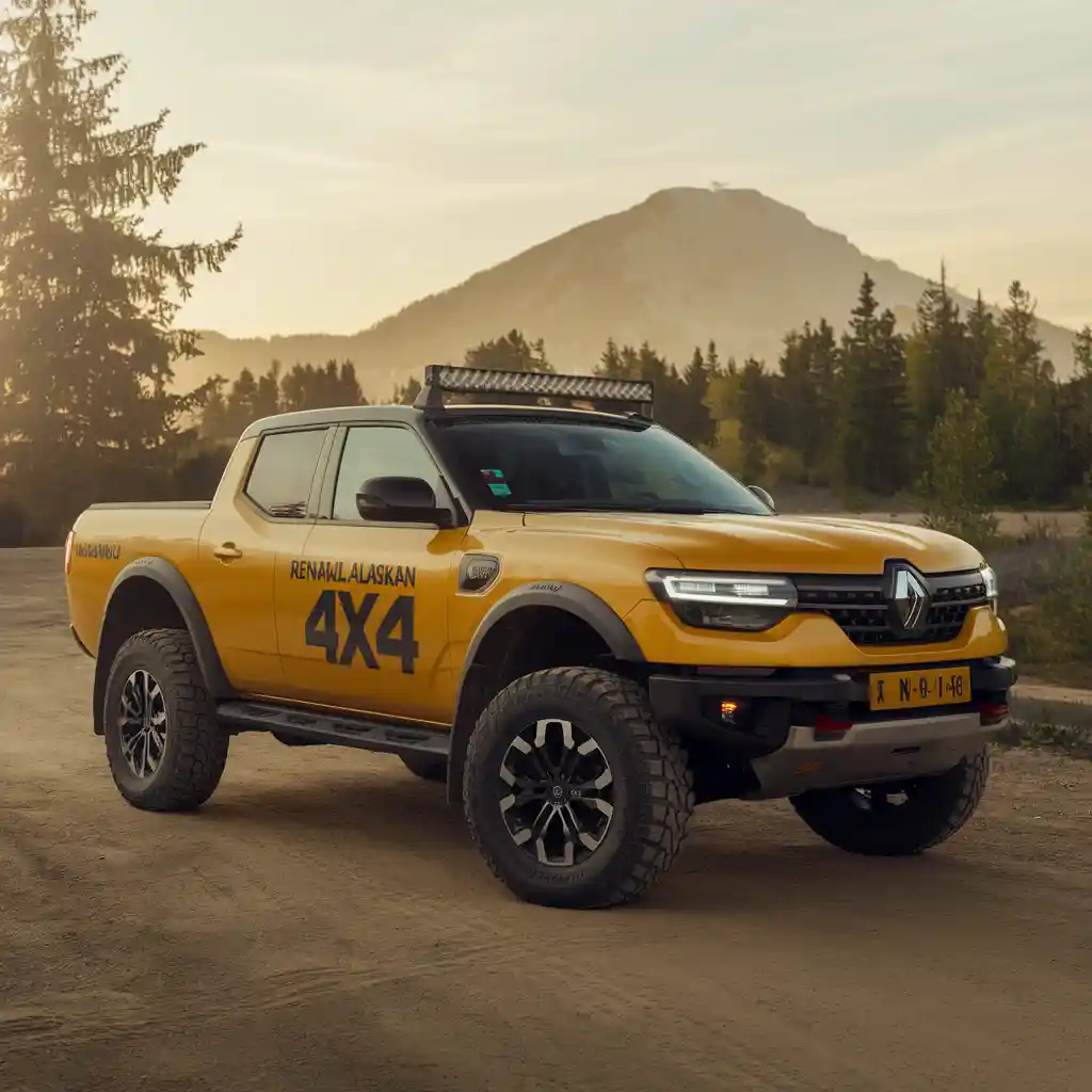 Renault Alaskan 4x4 lastik hava basıncı