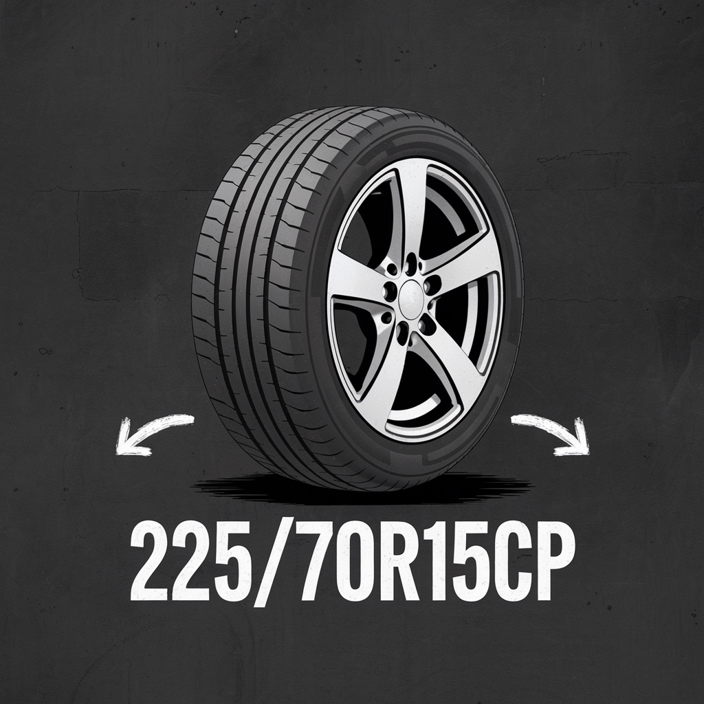 225 70R15CP lastik hava basıncı