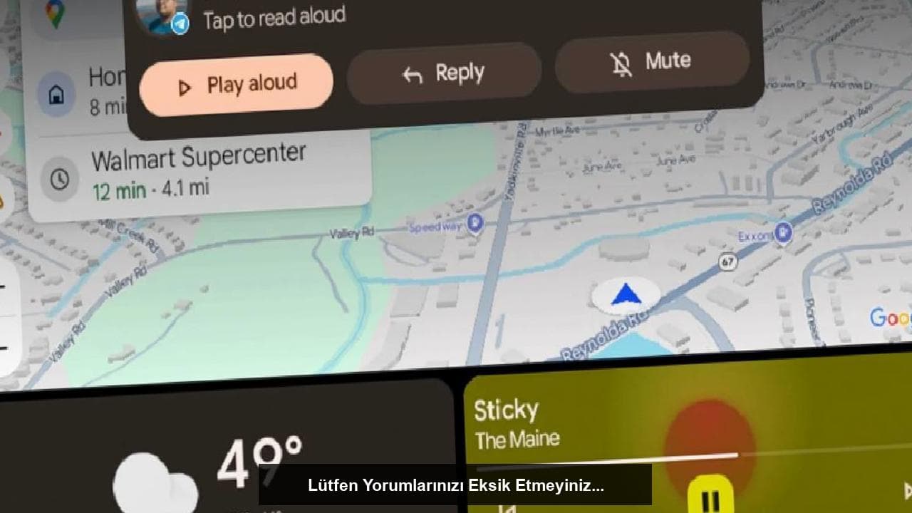 Google'dan Android Auto'ya Yeni Güncelleme